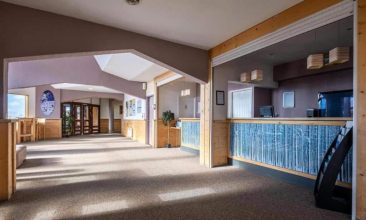 Hall d'immeuble du bâtiment Antares à Avoriaz